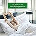 Cosy House Collection Premium Rayon Derived from Bamboo Bed Sheet Set - Cooling Blend - Deep Pocket, Ultra Soft & Breathable Bedding - 4 Piece Set (Queen, Navy Blue)