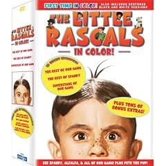 The Little Rascals 3-pk - IN COLOR!