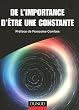 De l'importance d'�tre une constante
