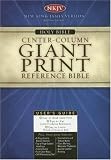 Giant Print Center-Column Reference Bible