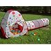Super-Action-Tunnel B�llebad mit 150 bunten B�llen