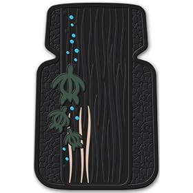 Sea Turtles Style Universal-Fit Molded Front Floor Mat - Set of 2