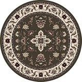 Traditional Area Rug, Home Dynamix Optimum 8 Round Green