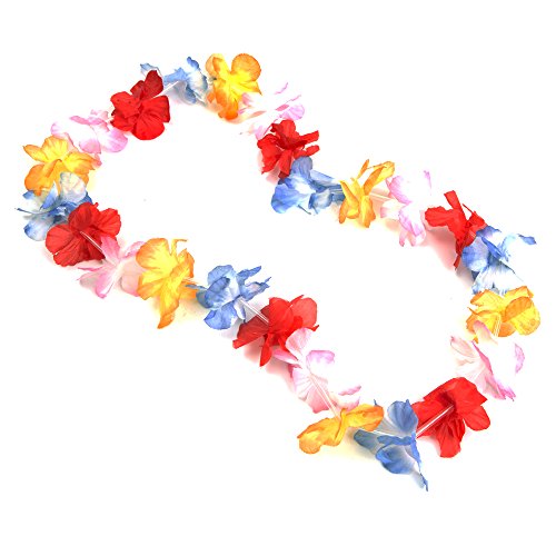 Multicolor Flower Lei