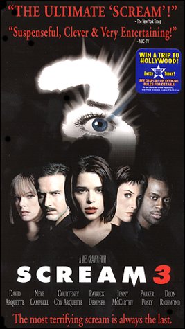 Childrens Toyshop  VHS : Scream 3