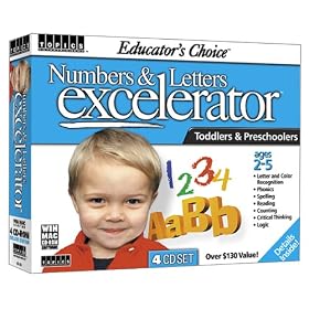 Educator's Choice Numbers and Letters Excelerator Toddler & Preschool