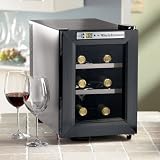 Wine Cellar - Six Bottle Graphite Finish by WIne Enthusiast