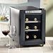 Wine Cellar - Six Bottle Graphite Finish by WIne Enthusiast