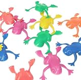 Plastic Jumping Frogs (12 dz)