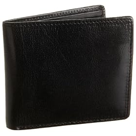Buy Leatherbay Double Fold Leather Wallet With Pocket by Leatherbay