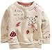 Kids Baby Girl Children Floral Long T-shirt Top+Jean Pants Set Outfit