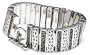 Sterling Silver Cutout and Granulated Bars Bracelet by Lois Hill