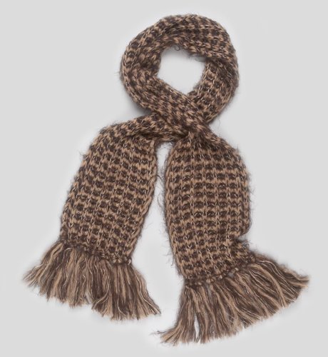 Tasselled Chunky Knit Scarf