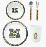 Missouri Tigers 5 Piece Children's Dinner Set