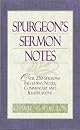 Spurgeon's Sermon Notes