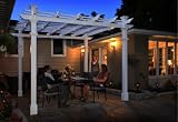 12x12 Tuscany Vinyl Pergola