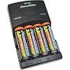 Vidpro Power2000 XP-333 Rapid AA AAA Battery Charger Set with 4 2700mah AA NiMH Batteries