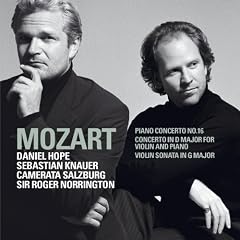 Mozart: Piano Concerto No. 16; Concerto in D major for Violin & Piano; Violin Sonata in G major