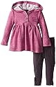 Calvin Klein Baby-Girls Infant Hooded Tunic with Leggings