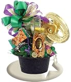 Mardi Gras Decorations Gift Basket