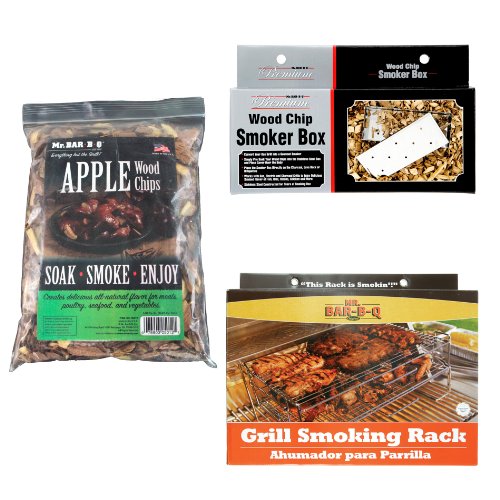 Mr. Bar-B-Q 160179 Complete Grill Smoker Kit Apple product image