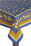 Tablecloth Olives Yllw / blu 70x108