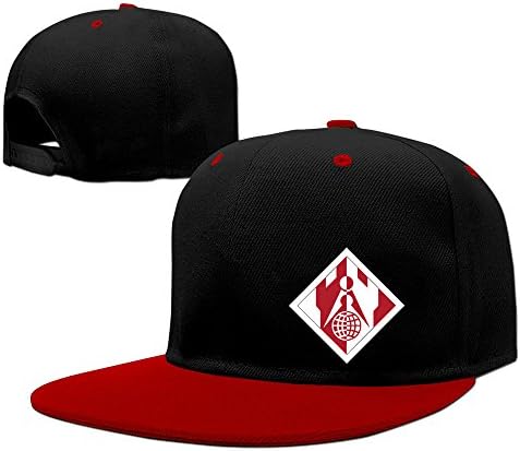 US Army Corps Of Engineers Emblem Sports Breathable Adjustable Unisex Cap Red