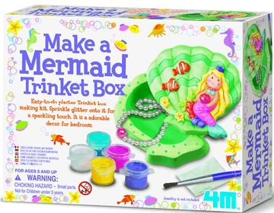 Childrens Toyshop  Toys : Make A Mermaid Trinket Box
