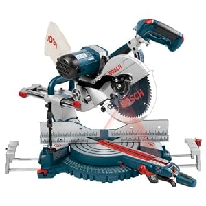 Bosch 4410L 15-Amp 10-Inch Dual Bevel Sliding Compound Miter Saw by Bosch