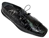 ROMANO MEN'S TWIN H GENUINE CROCODILE/EEL SHOES