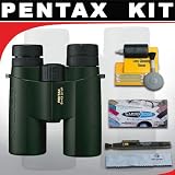 Pentax DCF SP 8x43 Binocular + Deluxe Kit