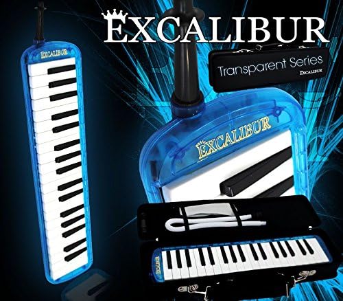 Excalibur Melodica - Transparent Series - Ocean Blue