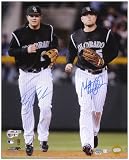 Matt Holliday and Troy Tulowitzki Colorado Rockies Dual Autographed 16x20 Photograph