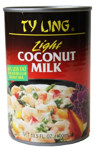 Ty Ling Coconut Milk, 13.5-Ounce Cans (Pack of 12)