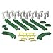 GeoTrax Rail & Road System Elevation Tracks - Ramps Pack