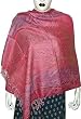 Neck Wrap in Wool & Blend Silk 72 x 27 inches (jwstl468)