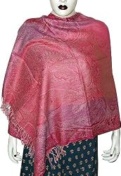Neck Wrap in Wool & Blend Silk Womens Fashion Accessories