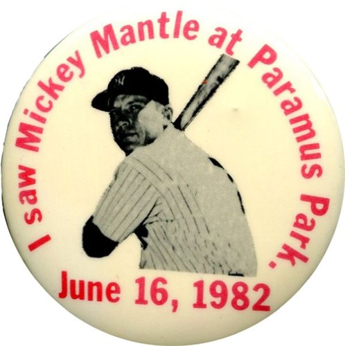 Mickey Mantle Unsigned 1982 Pin