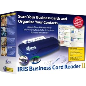 IRIS Business Card Reader II for Windows/PC