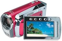 JVC Everio GZ-HM200 Dual SD High-Def Camcorder (Red)