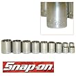 Bahco by Snap On 9 pc 3/8in. 12Pt Drive Std. Sockets