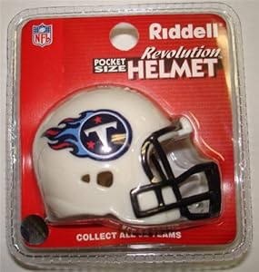 Tennessee Titans Riddell Revolution Pocket Pro Football Helmet