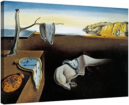 The Persistence Of Memory, C.1931 By Salvador Dali Stretch Canvas Print Wall Art Home Decor Artinway