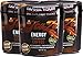 TeaZa Energy Smokeless Tobacco Alternative (3 Pack) Helps You Quit Chewing Tobacco Snuff - Nicotine Free Herbal Energy Dip - Flavored Tobacco Free Chew Helps You Quit Dipping - Coffee