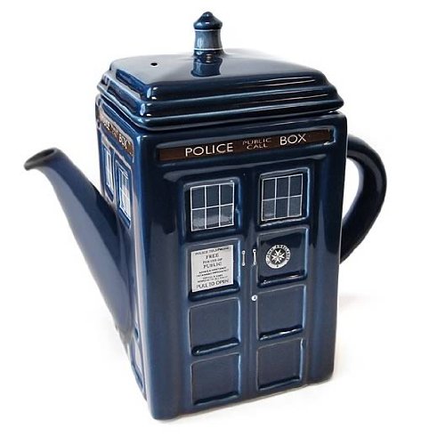 Doctor Who TARDIS Ceramic Teapot