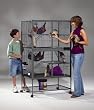 Midwest 142 Ferret Nation Double-Level Ferret Cage with Ramps