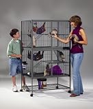 Midwest 142 Ferret Nation Double-Level Ferret Cage with Ramps