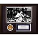 New York Yankees Babe Ruth Photograph with Real Field Dirt from Yankees Stadium Field Collage