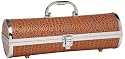 Croc Wine Purse Brown