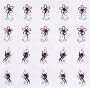 1 Bogen Nail Jewels Strassstein-Sticker # 002 (20 &hellip von NAILFUN �